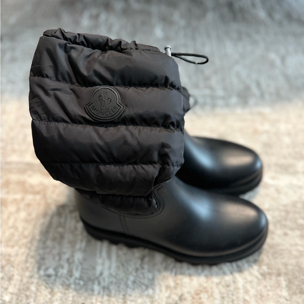 Moncler Black Puffer Boots